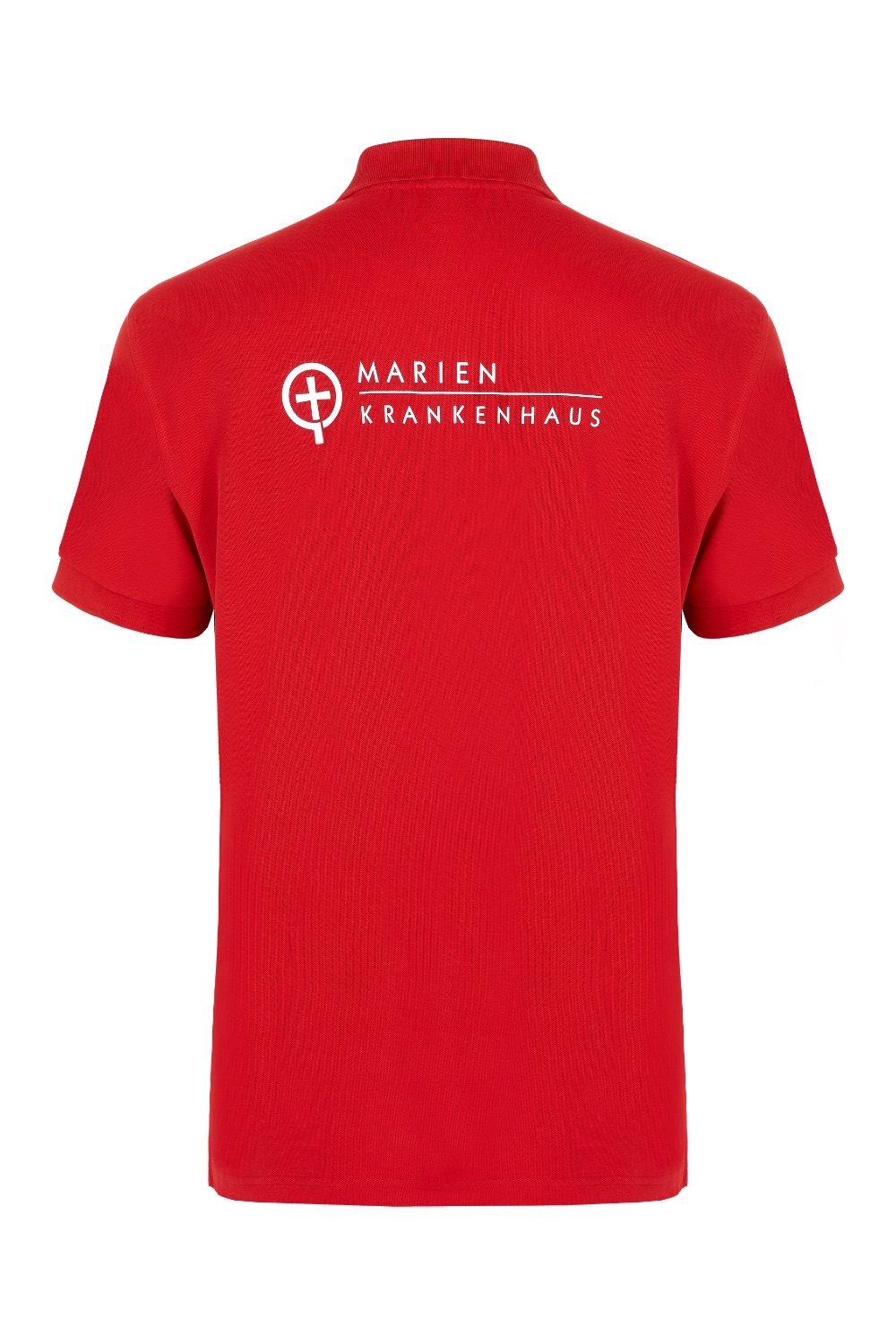 MKH Polo Herren Rot Komplett Rückseite